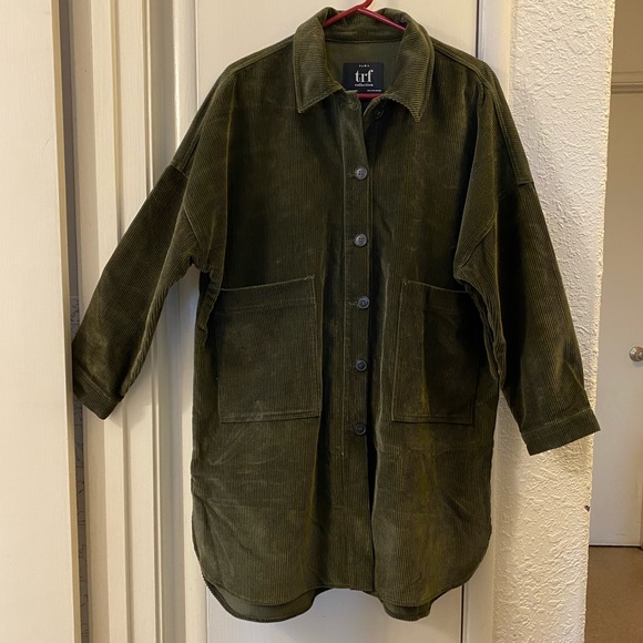 Zara Dresses & Skirts - Zara corduroy shirt dress
